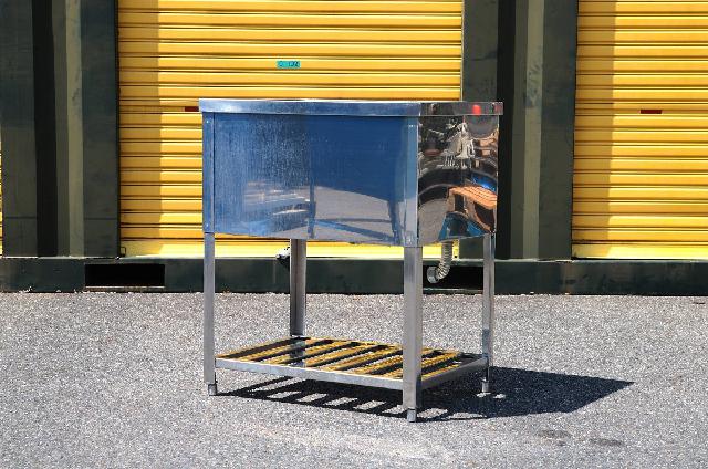 ドックバスシンク 浴槽 ステンレス トリミング 深さ約40cm
