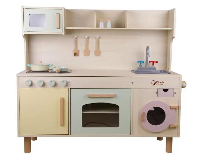 展示品 木製 ゴージャス おままごと キッチン