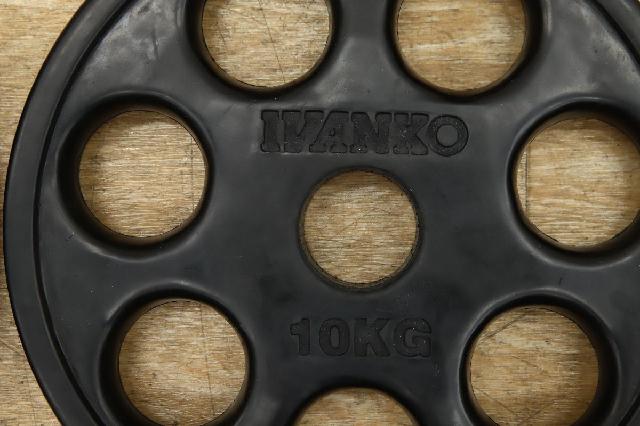 イバンコ プレート オリンピック規格 10kg 2個セット