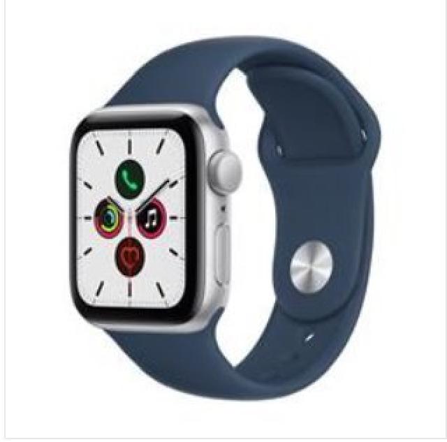 アップル Apple Watch SE GPSモデル 40mm アビスブルースポーツバンド 