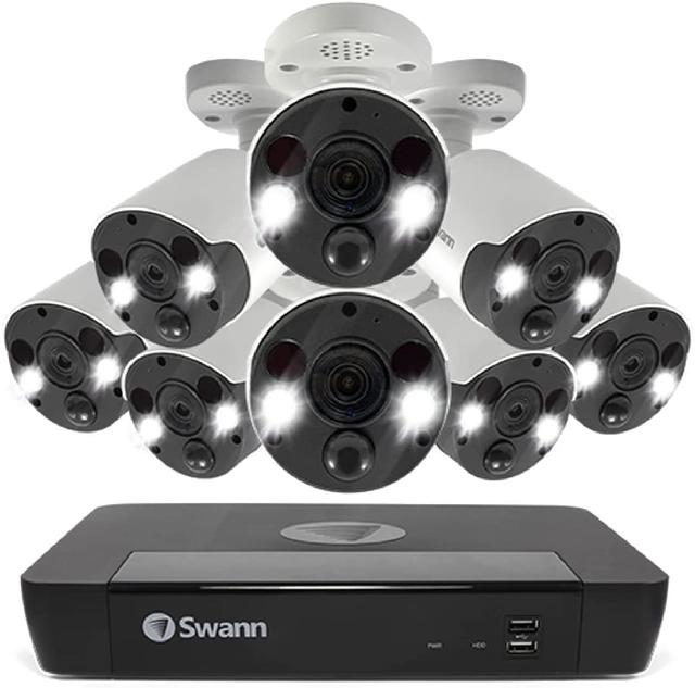 スワン/Swann セキュリティカメラ 8CH 4K NVRシステム 2TB