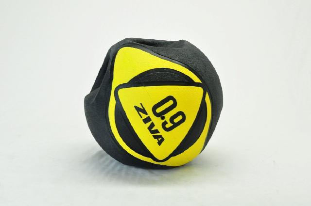 展示品 ZIVA ジーヴァ メディシンボール 9kg デュアルグリップ