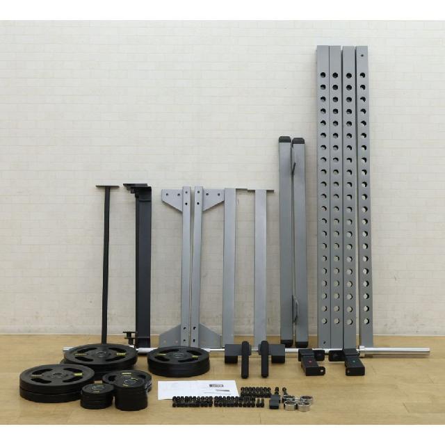 アイロテック HPMパワーラック+バーベルセット （ トレーニング・健康