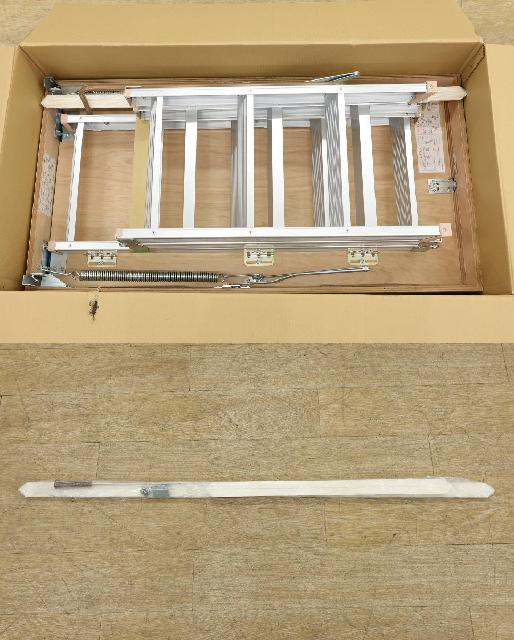 倉庫保管品 大建工業 スライドタラップ 天井収納用はしご CQ0336-1 3