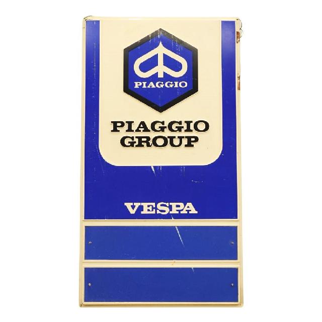  ピアッジオ/PIAGGIO　GROUP ベスパ 看板　