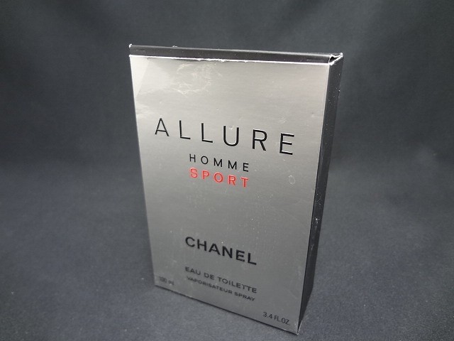 シャネル　アリュールオム　スポーツ　１００ｍｌ　ＥＤＴ　未開封品 新品 シャネル アリュール オム スポーツ EDT 100ml CHANEL香水