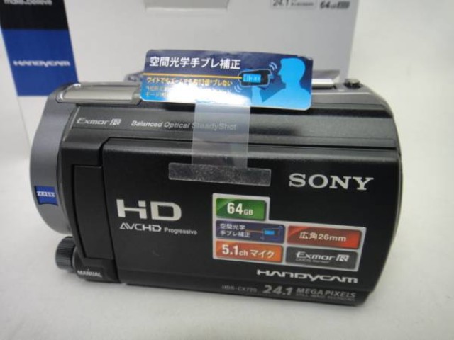 SONY ＨＤＲ−ＣＸ720Ｖ ハンディカム 64GB