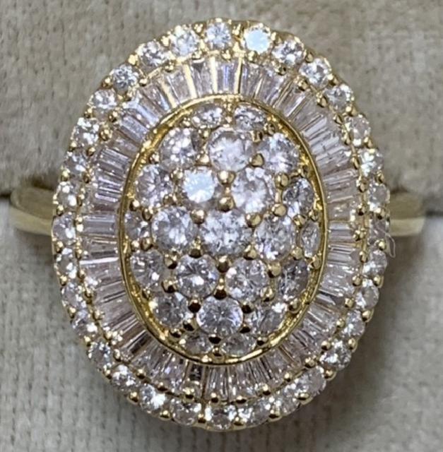 ダイヤモンド　K18　18金　貴金属　指輪　ジュエリー
