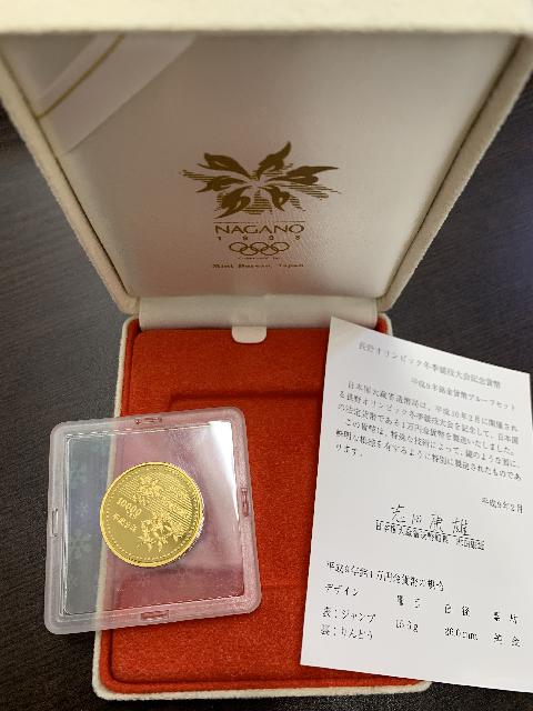 長野オリンピック 1998 記念貨幣 1万円金貨