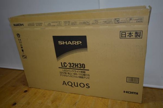 SHARP/AQUOS/液晶テレビ/32V型/LC-32H30/20１６年製
