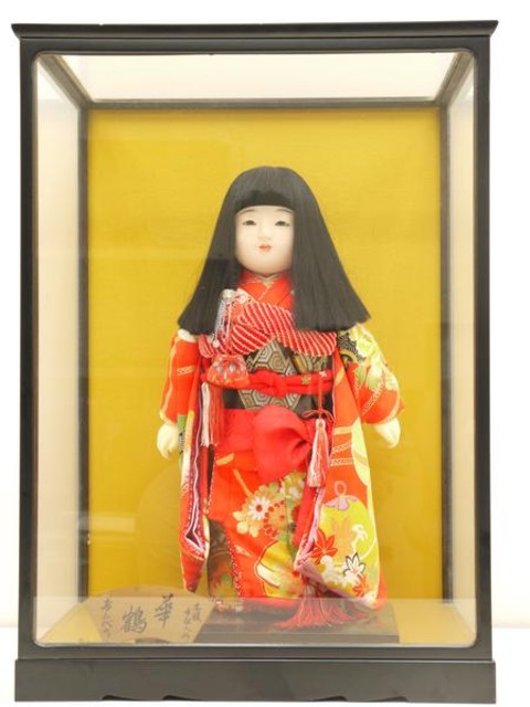 日本人形 ケース付き