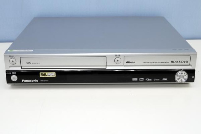 パナソニック DVD HDDレコーダー VHSビデオ一体型 - テレビ/映像機器