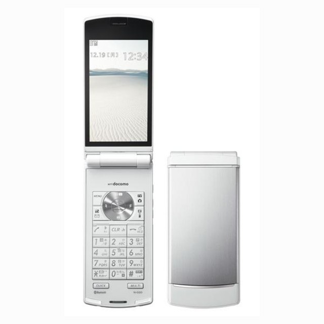白ロム docomo N-02D ホワイト