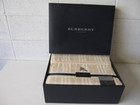 BURBERRY シール織綿毛布
