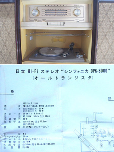 日立 シンフォニカ （ その他アンティーク）の買取価格 （ID:2313