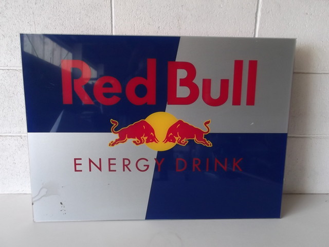 レッドブル 電飾看板