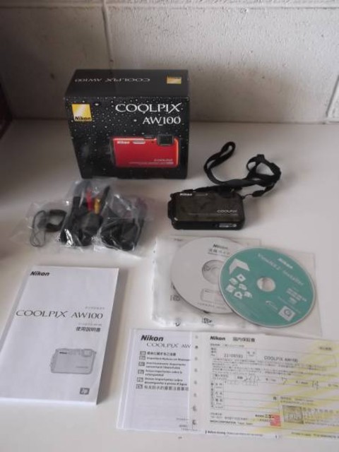 長期納期COOLPIX AW100（迷彩） デジタルカメラ