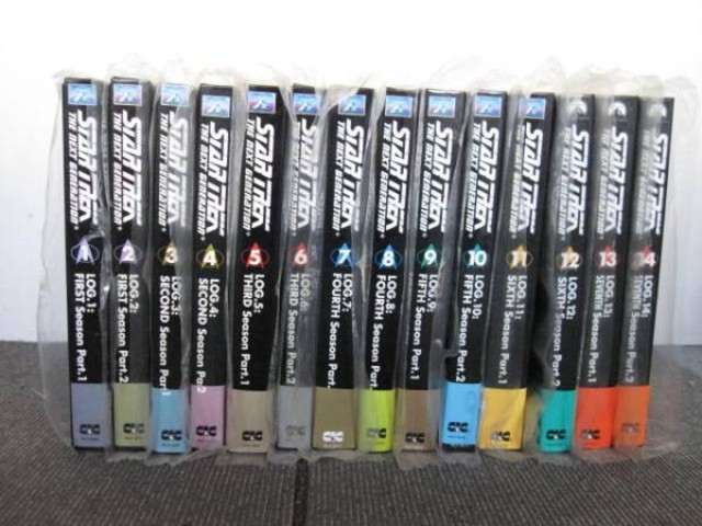 【美品】新スタートレック 全14BOX レーザーディスク LD 希少】スタートレック STARTREK LD レーザーディスク 1-3