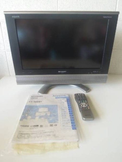 SHARP シャープ 液晶カラーテレビ LC-20AX6 （ 液晶テレビ）の買取価格 （ID:269639）｜おいくら