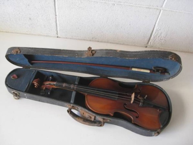 ミズノ　バイオリン　NO.110　分数バイオリン　ケース付き