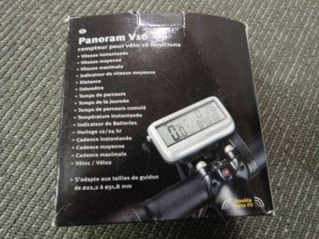Panorama V16　サイクルコンピューター