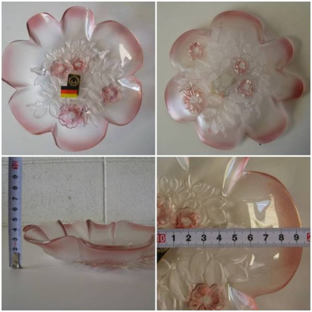 小皿　ガラス製　ORIGINAL　WALTHER-GLAS　