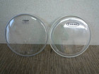 SONOR＆EVANS 10インチ クリアヘッド ２枚セットの詳細ページを開く