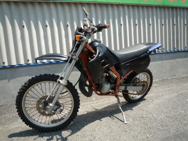 カワサキ/KDX125 DX125A レストアベース ジャンク （ バイク車体-小中 