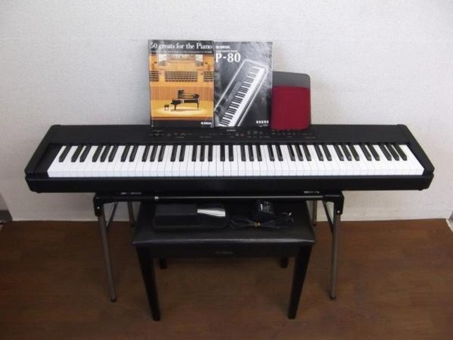 YAMAHA ヤマハ/ステージピアノ 88鍵盤 電子ピアノ P-80