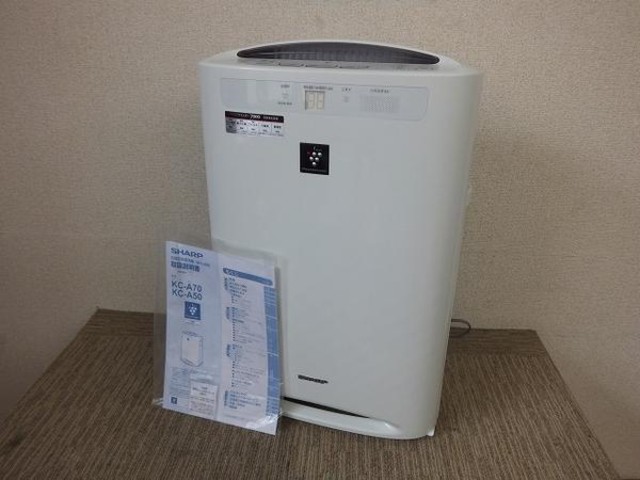 シャープ 加湿空気清浄機 KC-A70-W プラズマクラスター シャープ 加湿空気清浄機 KC-A70-W プラズマクラスター