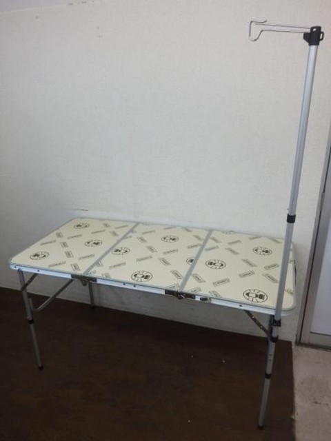コールマン/三つ折りテーブル 170-5769 ポール付 （ キャンプ