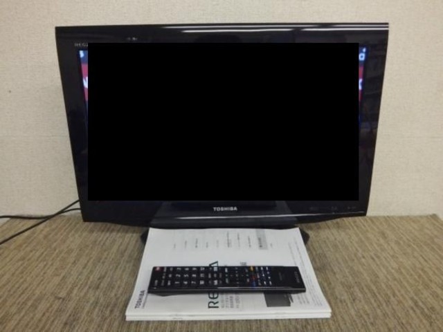 TOSHIBA 22V型 液晶 テレビ REGZA 22R3 - 家具