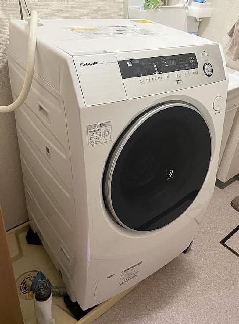 ドラム式洗濯機 シャープ ES-H10B 2018年製 （ 洗濯機・ドラム