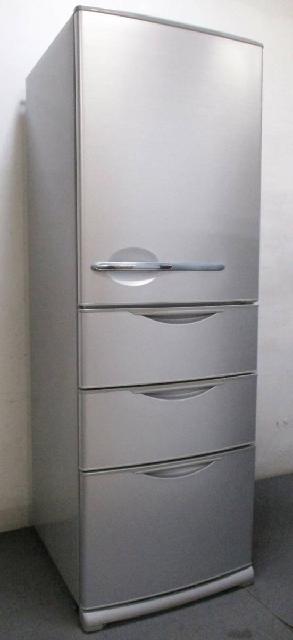 AQUA アクア 冷凍冷蔵庫 355L 右開き 4ドア AQR-36A2(S) 2012年