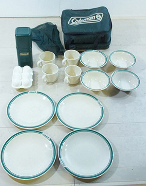 コールマン 食器セット キャンプ アウトドア用品 の買取価格 Id 4117 おいくら