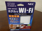 NEC Aterm W500P PA-W500P-W Wi-Fiポータブルルータの詳細ページを開く