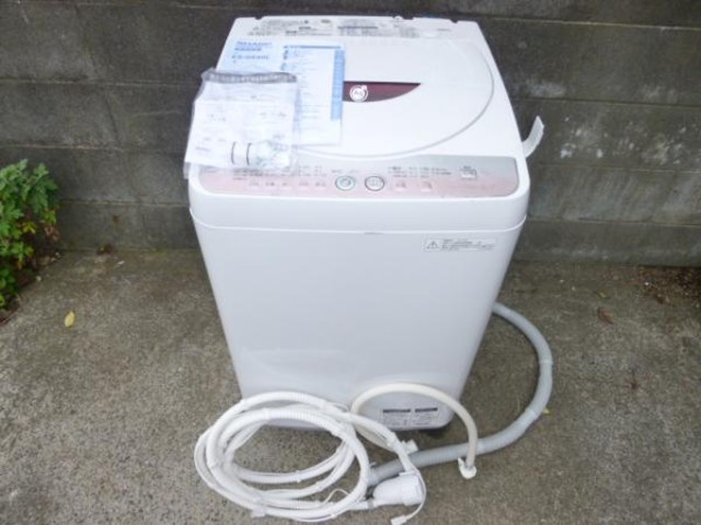 SHARP ES-GE60L-P 6.0kg 簡易乾燥機能搭載全自動洗濯機 （ 洗濯機 