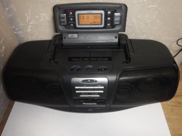 Panasonic CDラジカセ RX-DT77 コブラトップパナソニック - ラジオ