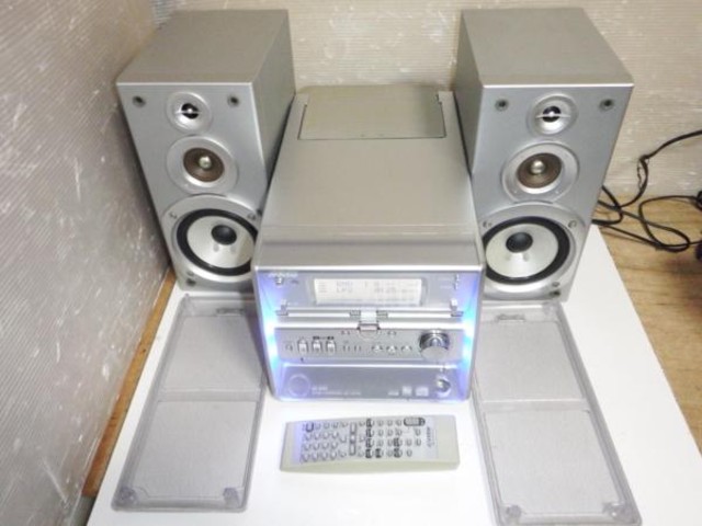 Victor UX-W50 CD・ダブルMD・カセットミニコンポ （ ステレオ・コンポ