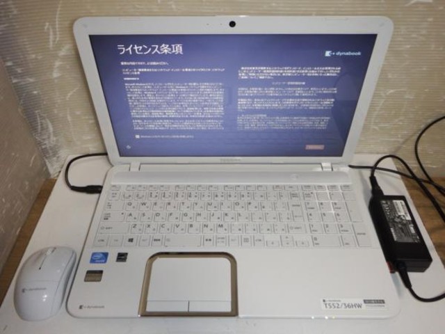 値引き交渉 東芝 T552/36HW dynabook ノートPC