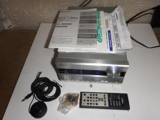 ONKYO SA-205HD AVセンター おまけあり ONKYO SA-205HD AV AMPLIFIER AVセンターアンプ （ アンプ）の買取価格