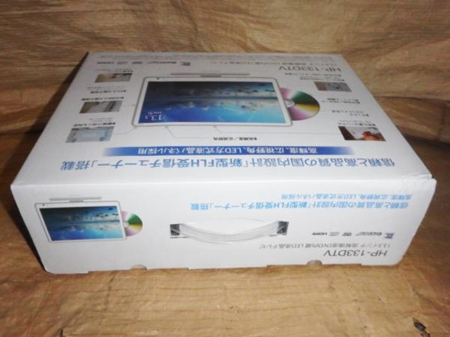 テレビ REAL LIFE JAPAN HP-133DTV WH テレビ REAL LIFE JAPAN HP