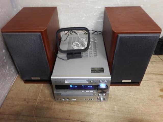 ONKYO FR-N7FX,D-N7FX CD・MDミニコンポ チューナーアンプ （ ステレオ・コンポ）の買取価格 （ID:142143）｜おいくら