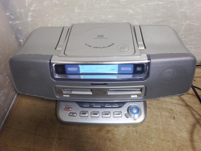 パナソニック Panasonic RX-MDX81 CD・MD・カセットラジカセ（ラジカセ 