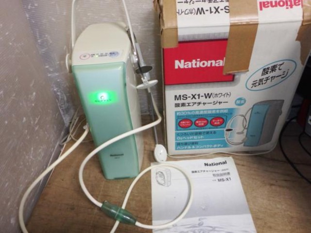 動作確認済み　ナショナル　SUPPLY 酸素エアチャージャー MS-X1 ナショナル MS-X1 酸素エアチャージャー本体のみ - メルカリ