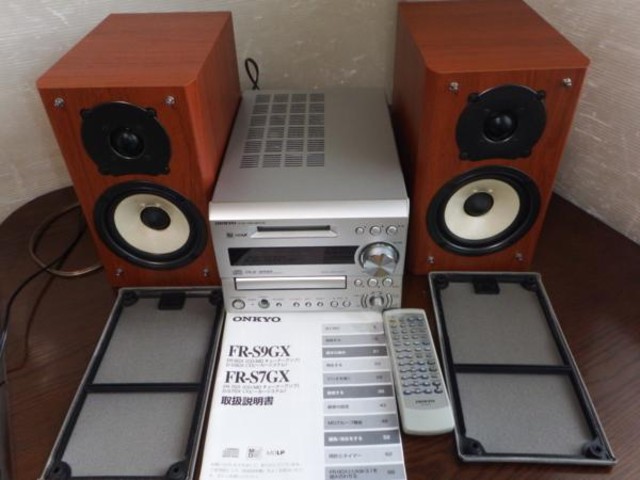 オンキョー ONKYO FR-S7GX FR-7GX CD・MDミニコンポ チューナーアンプ 
