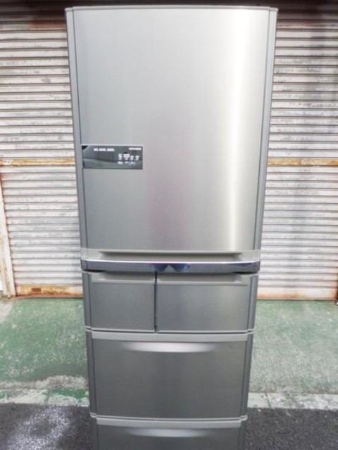 三菱MR-S40J-W2 5ドア ノンフロン大型冷蔵庫 - キッチン家電