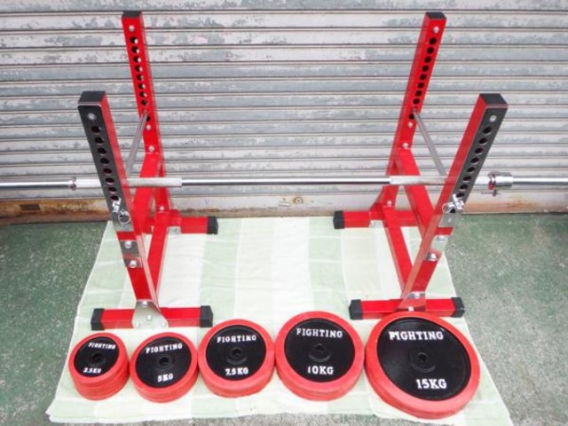 ファイティングロード Fightingroad バーベル セーフティガードセット 100kg トレーニング 健康器具 の買取価格 Id おいくら
