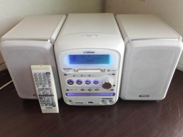 ビクター Victor UX-QM7 CA-UXQM7 512MBメモリ内蔵CD・MDミニコンポ 
