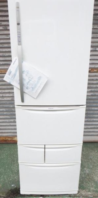 日立 HITACHI R-K40EPAM 401L 大容量5ドア冷凍冷蔵庫（冷蔵庫・冷凍庫 